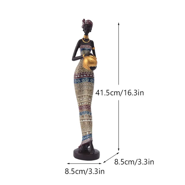 Retro African Statue