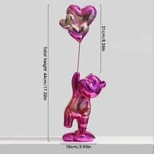 Load image into Gallery viewer, Metallic Balloon Bear
