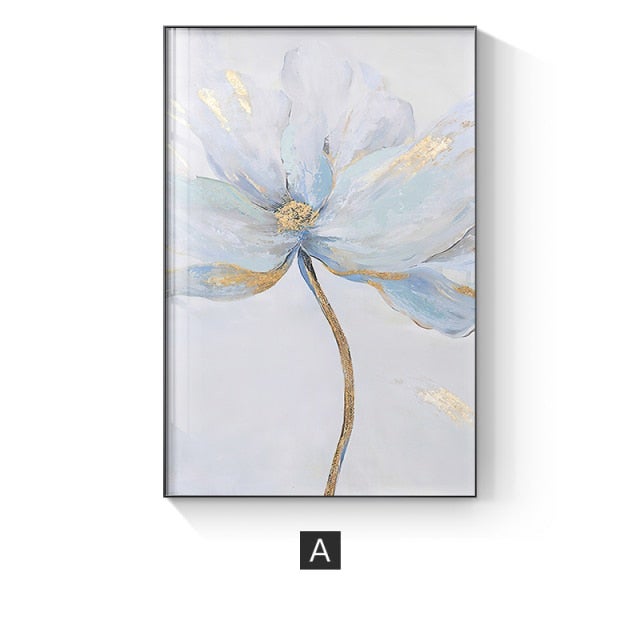 Scandinavian Abstract Flower