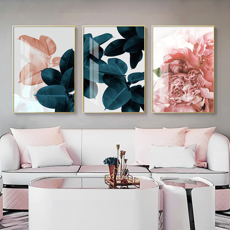 Abstract Pink Flower – Arte Attic