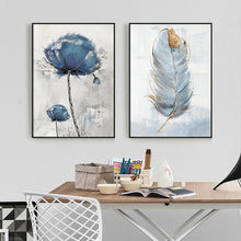 Load image into Gallery viewer, Scandinavian Abstract Flower
